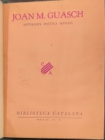 Portada de libro Antolog�a Po�tica M�nima