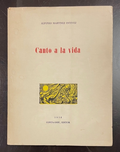 Portada de Canto a la Vida - Alfonso Mart�nez Estevez