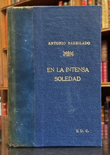 Portada de En la Intensa Soledad - Antonio Barrilado