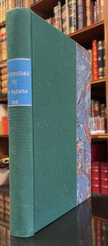 Portada de Universidad de la Habana. 36-37. Mayo-Junio-Julio-Agosto 1941