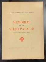 Portada de libro Memorias de un Viejo Palacio. La Casa del Banco Nacional de M�xico