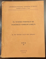 Portada de libro El Teatro Po�tico de Federico Garcia Lorca