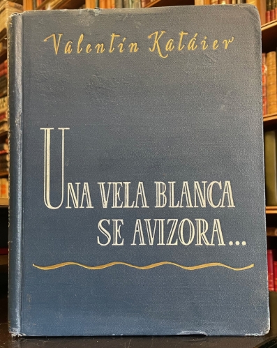 Portada de Una Vela Blanca se Avizora - Valentin Kataiev