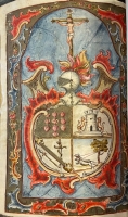 Portada de libro Ejecutoria de Hidalguia a pedimento de Juan de Montoya y Cordoba....