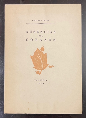 Portada de Ausencias del Coraz�n - Eduardo Cerro