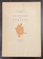 Portada de libro Ausencias del Corazn