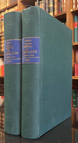 Portada de Manual de Formularios - Guillermo M� de Broca