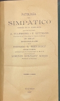 Portada de libro Patolog�a del Simp�tico basada en su fisiologia