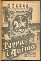 Portada de libro Terra i Anima. Lectures sobre coses de Catalunya
