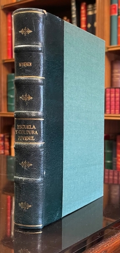 Portada de Escuela y Cultura Juvenil - Gustavo Wyneken