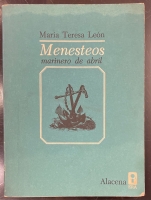 Portada de libro Menesteos, marinero de abril