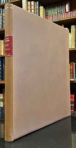 Portada de Henry Harrisse. 1829-1910. Principe de los Americanistas. Su vida. Su obra - Carlos Sanz