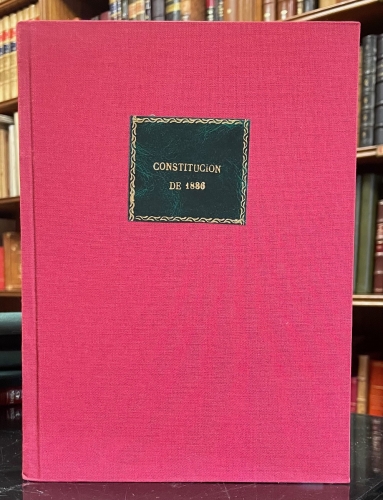 Portada de Constituci�n de 1886 y su Proceso Hist�rico (El Salvador) - Romeo Fort�n Maga�a