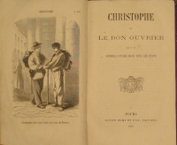 Portada de libro Christophe Ou Le Bon Ouvrier Suivi de Conseils Utiles Dans Tous Les...