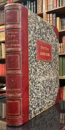 Portada de Trait� Complet de L'Anatomie de L'Homme comprenant L'Anatomie Chirurgicale et La M�decine Op�ratoire. Tomo VIII. Embryog�nie  - Bourgery et Claude Bernard