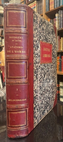 Portada de Trait� Complet de L'Anatomie de L'Homme comprenant L'Anatomie Chirurgicale et La M�decine Op�ratoire. Tomo V. Appareil de Nutrition. Splanchnologie  - Bourgery et Claude Bernard