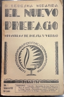 Portada de libro El Nuevo Prefacio. Op�sculos de Poes�a y Verdad. N� 1. Febrero de 1928