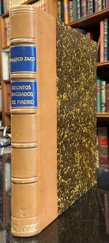 Portada de Recintos Sagrados de Madrid. - Antonio Velasco Zazo
