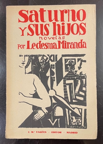 Portada de Saturno y sus hijos - Ledesma Miranda