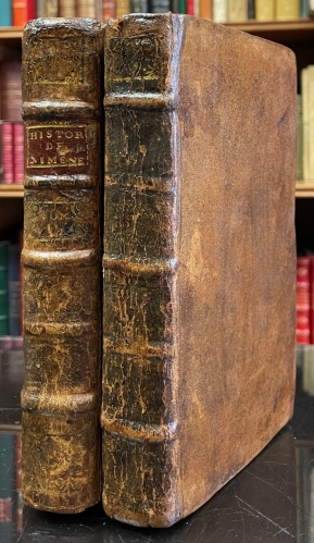 Portada de Historia de El Cardenal Don Fray Francisco Ximenez de Cisneros - Esprit Flechier