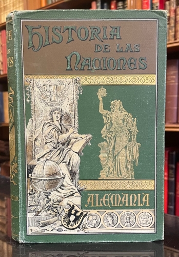 Portada de Historia de Alemania - S. Baring-Gould. Arturo Gilman