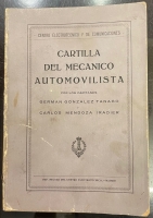 Portada de libro Cartilla del Mecanico Automovilista
