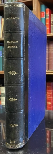 Portada de �tude sur la Vieillesse et le Rajeunissement par la Greffe. El Injerto Animal. Sus ventajosas aplicaciones a la ganader�a - Serge Voronoff