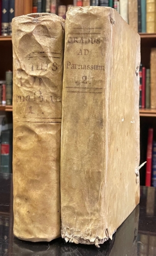 Portada de Gradus ad Parnassum, sive Bibliotheca Musarum, vel Novus Synonymorum, Epithetorum, Phrasium Poeticarum, ac Versuum Thesaurus - Paul Aler