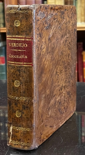 Portada de Principios de Geograf�a Astron�mica, F�sica y Pol�tica arreglada a los ultimos tratados de paz, segun el estado actual de la Europa - Francisco Verdejo Paez