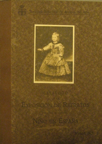 Portada de Cat�logo De La Exposici�n De Retratos De Ni�o En Espa�a. Cat�logo General Ilustrado. Madrid, Mayo-Junio 1925 - Sociedad Espa�ola Amigos del Arte