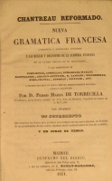Portada de libro Chantreau Reformado. Nueva Gramtica Francesa Compuesta y Arreglada...