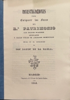 Portada de libro Investigaciones para Enriquecer Las Fincas Del Real Patrimonio Con...