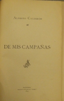 Portada de libro De Mis Campa�as