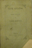 Portada de libro Vivir So�ando. Poema Original
