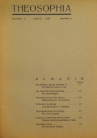 Portada de libro Theosophia. Revista De Sintesis Espiritual. Volumen V, Junio 1936. N ...