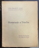 Portada de libro Homenaje a Trueba. Oraci�n F�nebre Que En Las Solemnes Exequias...