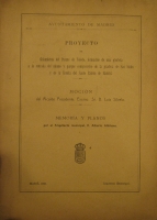 Portada de libro Proyecto De Aislamiento Del Puente De Toledo, Formaci�n De Una...