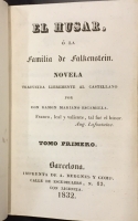 Portada de libro El Husar o la Familia de Falkenstein