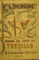 Portada de libro El Dengue, manual del juego del tresillo