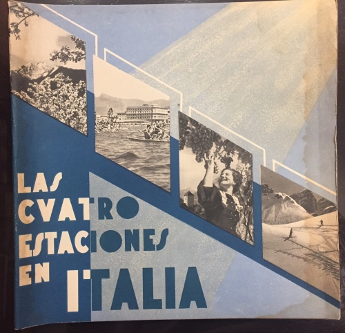 Portada de Las cuatro estaciones En Italia - ENIT(Ente Nazionale Per Le Industrie Turistiche)