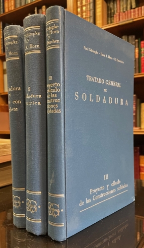 Portada de Tratado General De Soldadura. - Paul Schimpke. Hans A. Horn. Richard H�nchen