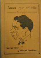 Portada de libro Amor Que Triunfa. Obra Teatral