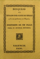Portada de libro Bosquejo Del Estado del Arte De Curar y De Sus Profesores En Espaa, y...