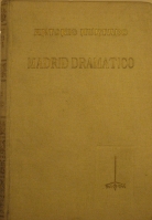 Portada de libro Madrid Dram�tico