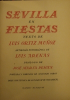 Portada de libro Sevilla En Fiestas. 