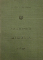 Portada de libro Los Primeros Cien a�os Del Canal De Isabel II
