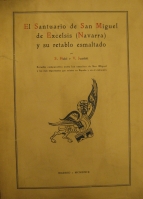 Portada de libro El Santuario De San Miguel De Excelsis (Navarra) y su Retablo...