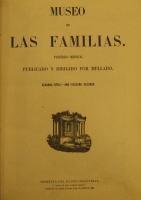 Portada de libro Museo De Las Familias. Periodico Mensual Pintoresco, Publicado y...