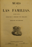 Portada de libro Museo De Las Familias. Peri�dico Mensual Publicado y Dirigido Por...