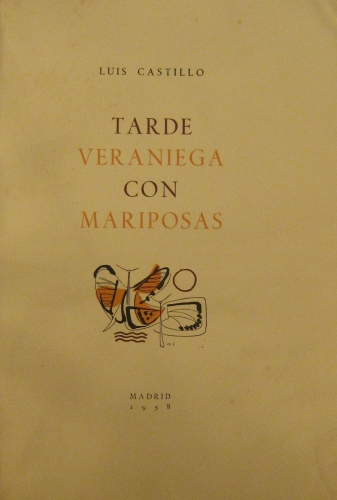 Portada de Tarde Veraniega Con Mariposas - Luis Castillo